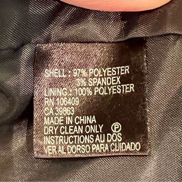 Isabella DeMarco satin blazer jacket 🔥 excellent condition 🔥 size 2 - Picture 6 of 8